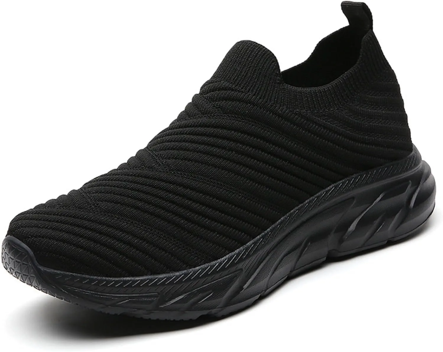 Walking Shoes Women Slip On Walking Shoes Casual Comfortable Lightweight Breathable Mesh Sock Shoe Non Slip Tennis Running Sneakers