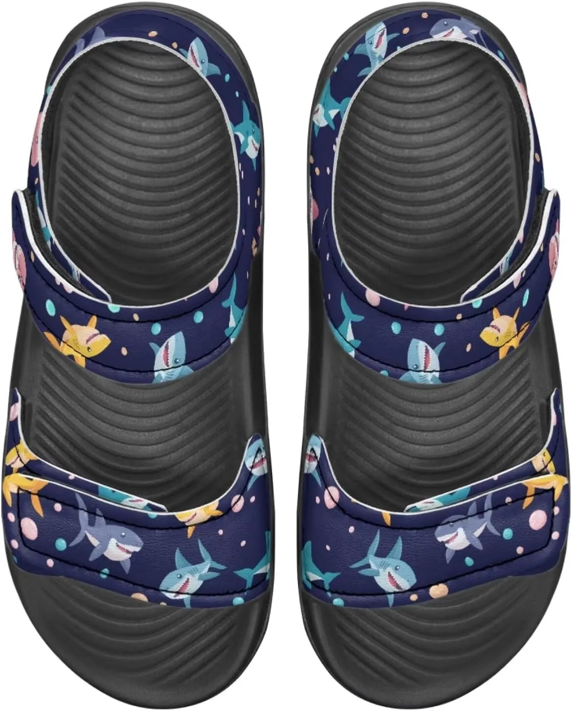 Whale Axolotl Sandals Cartoon Kids Summer Beach Water Shoes Toddler Boys Girls Sport Athletic Outdoor Sandals Adjustable