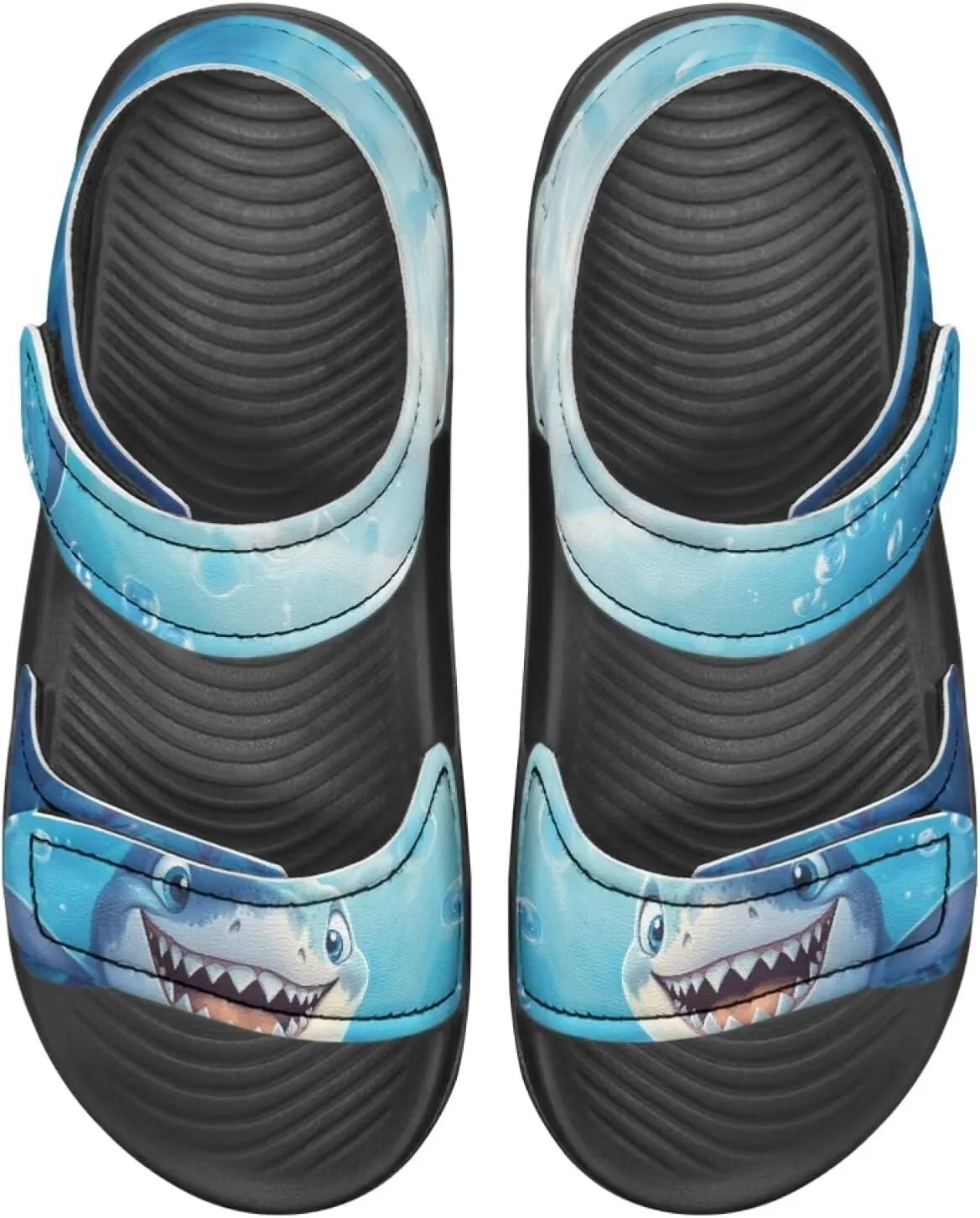 Whale Axolotl Sandals Cartoon Kids Summer Beach Water Shoes Toddler Boys Girls Sport Athletic Outdoor Sandals Adjustable