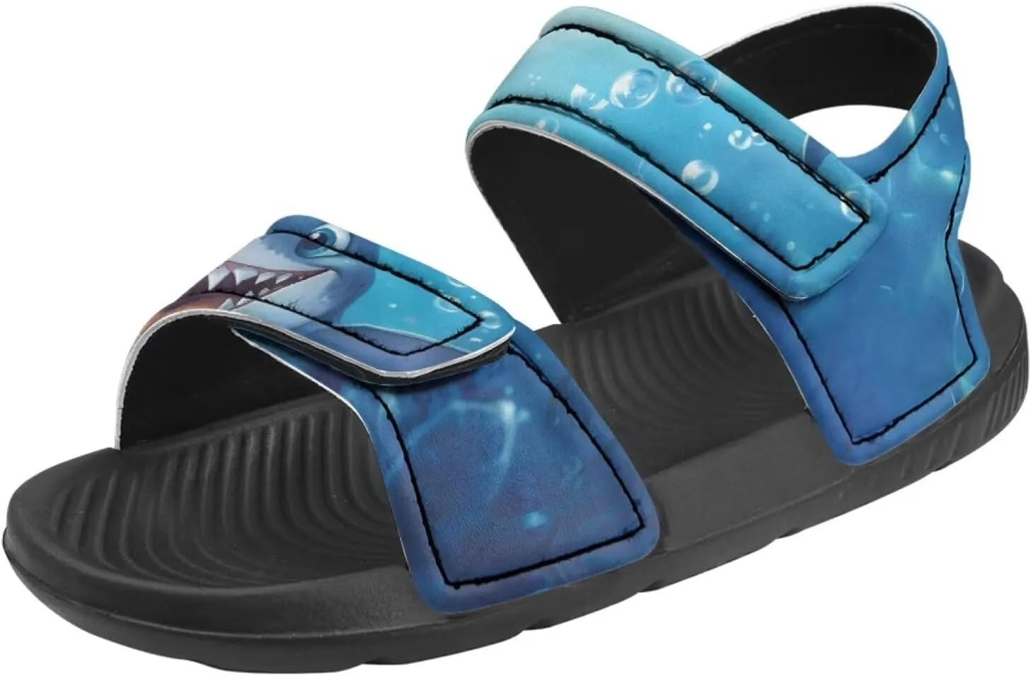 Whale Axolotl Sandals Cartoon Kids Summer Beach Water Shoes Toddler Boys Girls Sport Athletic Outdoor Sandals Adjustable