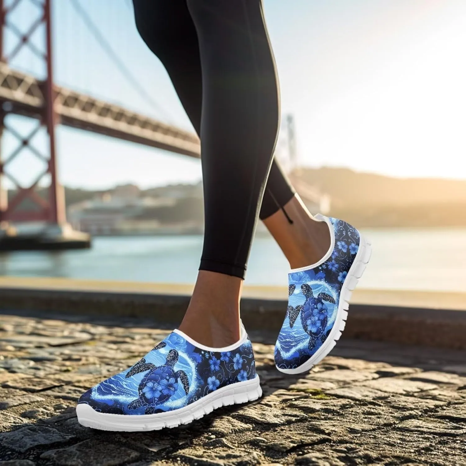 Women's Sneakers Casual Slip on Loafers Running Shoes Walking Footwear