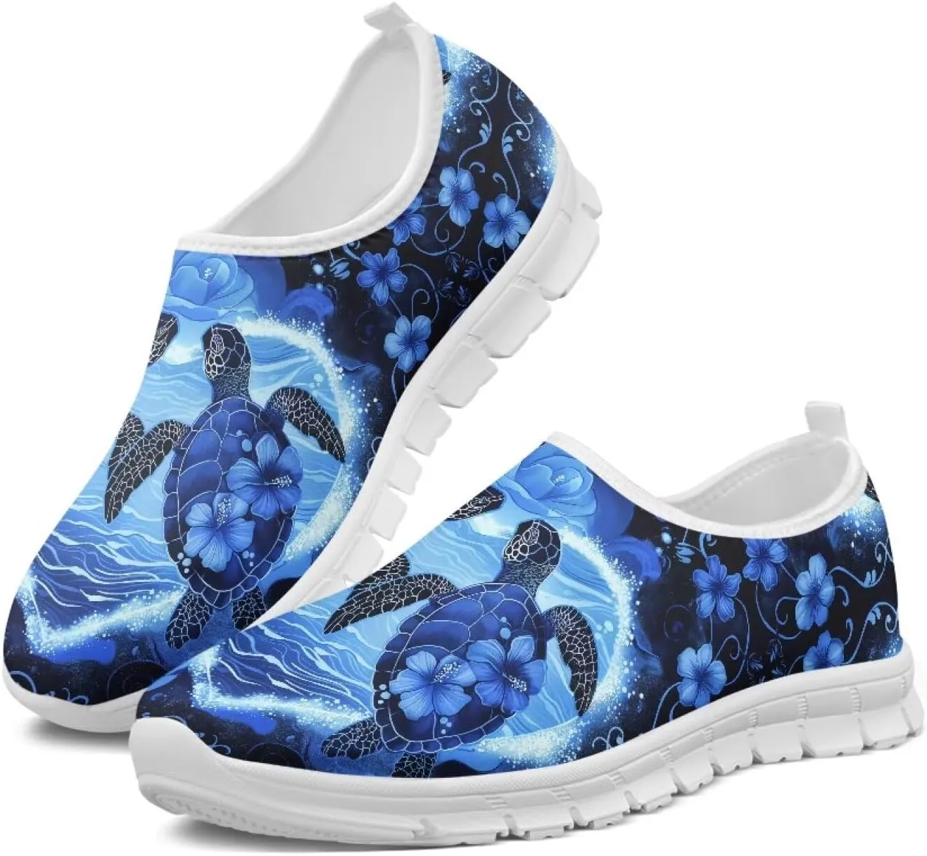 Women's Sneakers Casual Slip on Loafers Running Shoes Walking Footwear